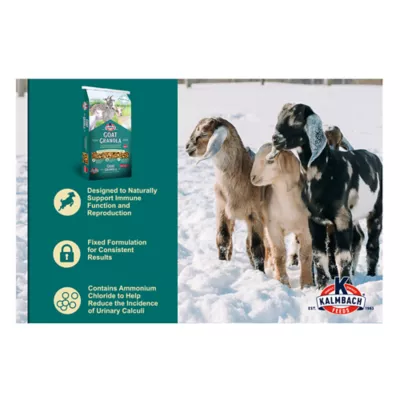 Product Kalmbach Feeds® Soy-Free Goat Granola® Extraordinary Goat Feed