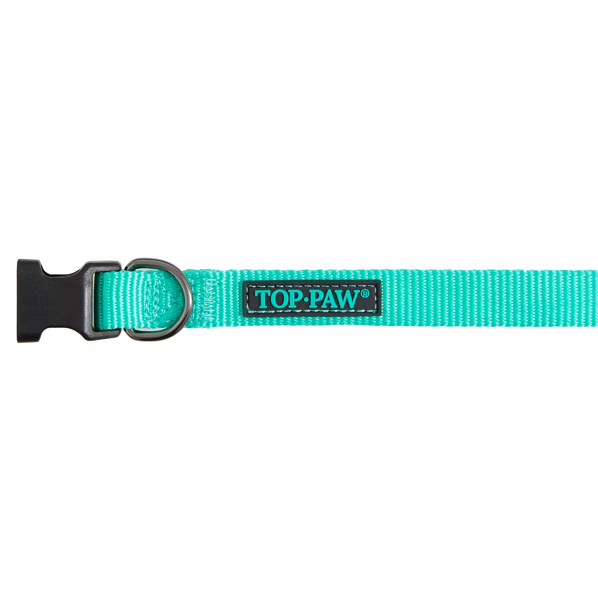 Top Paw® Gunmetal Nylon Dog Collar