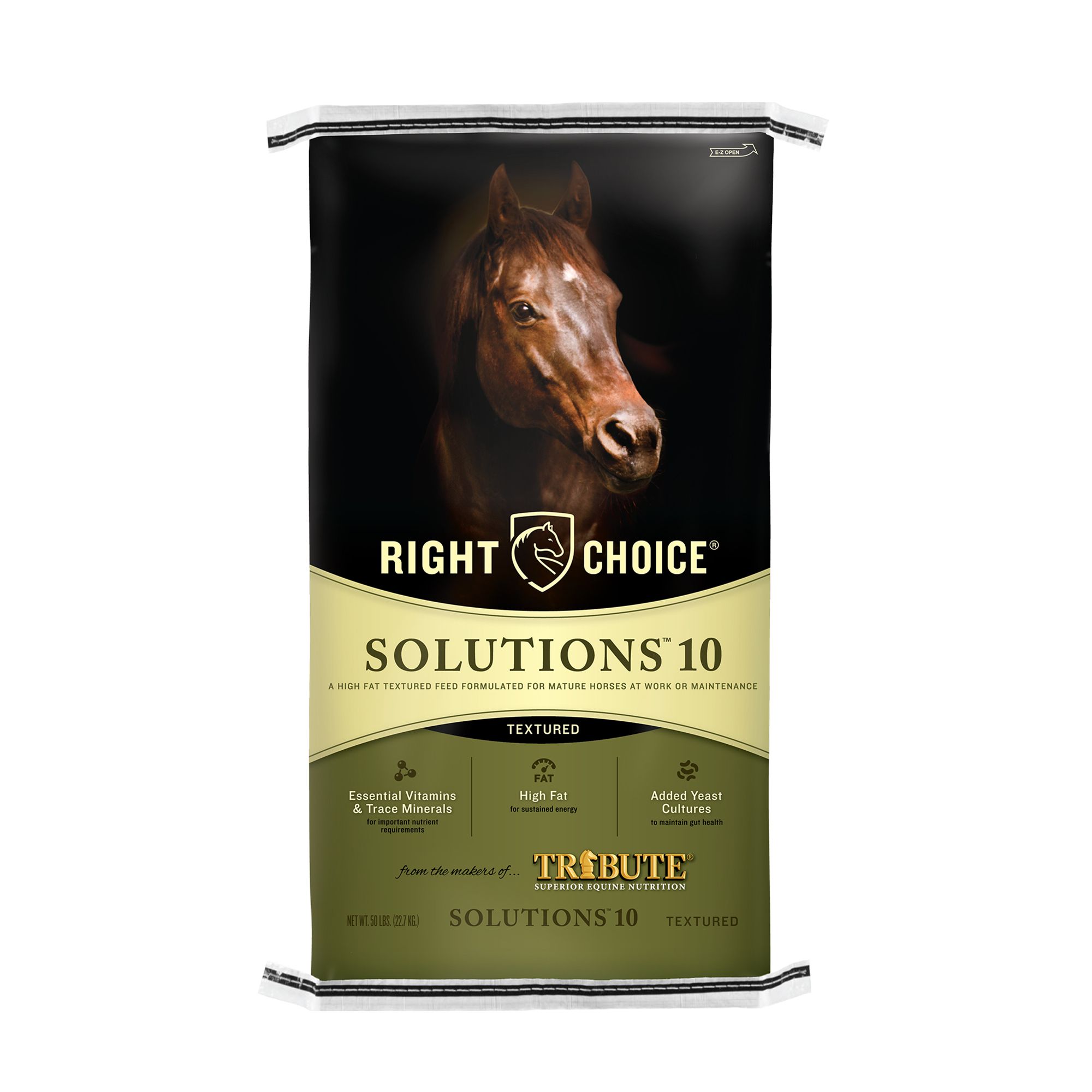 Right Choice® Solutions 10 Textured Horse Feed