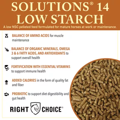 Product Right Choice® Solutions 14 Low Starch Horse Feed