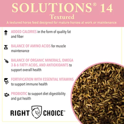 Product Right Choice® Solutions 14 Textured Horse Feed