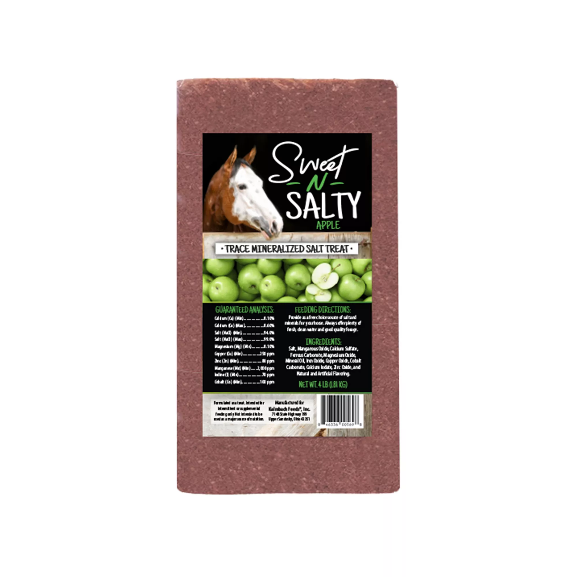 Sweet N Salty Apple Salt Brick for Horses