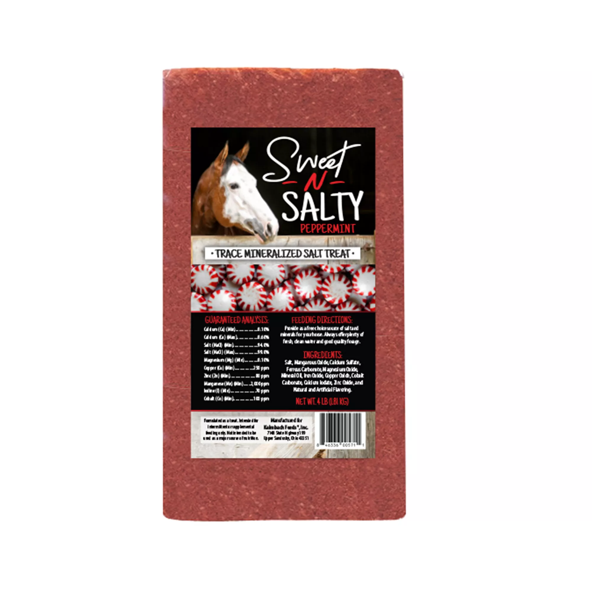 Sweet N Salty Peppermint Salt Brick for Horses