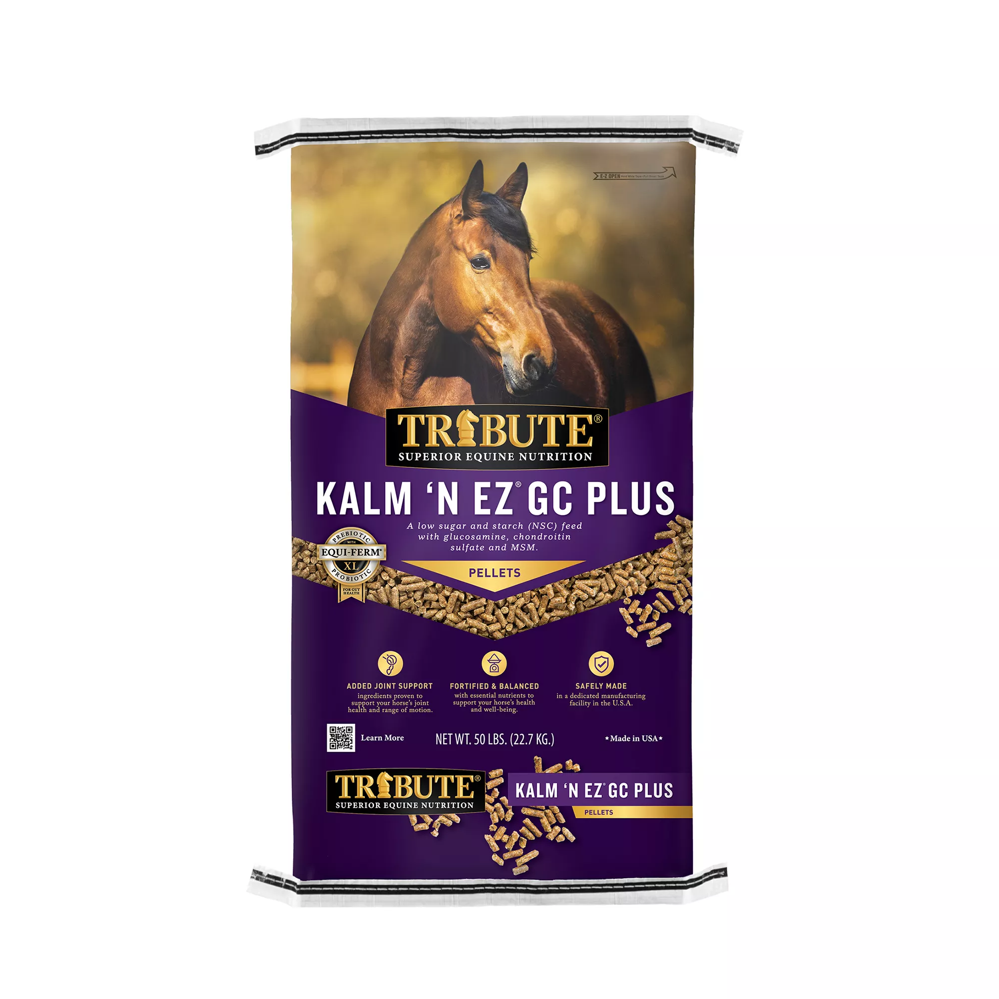 Tribute Equine Nutrition® Kalm N EZ® Plus GC