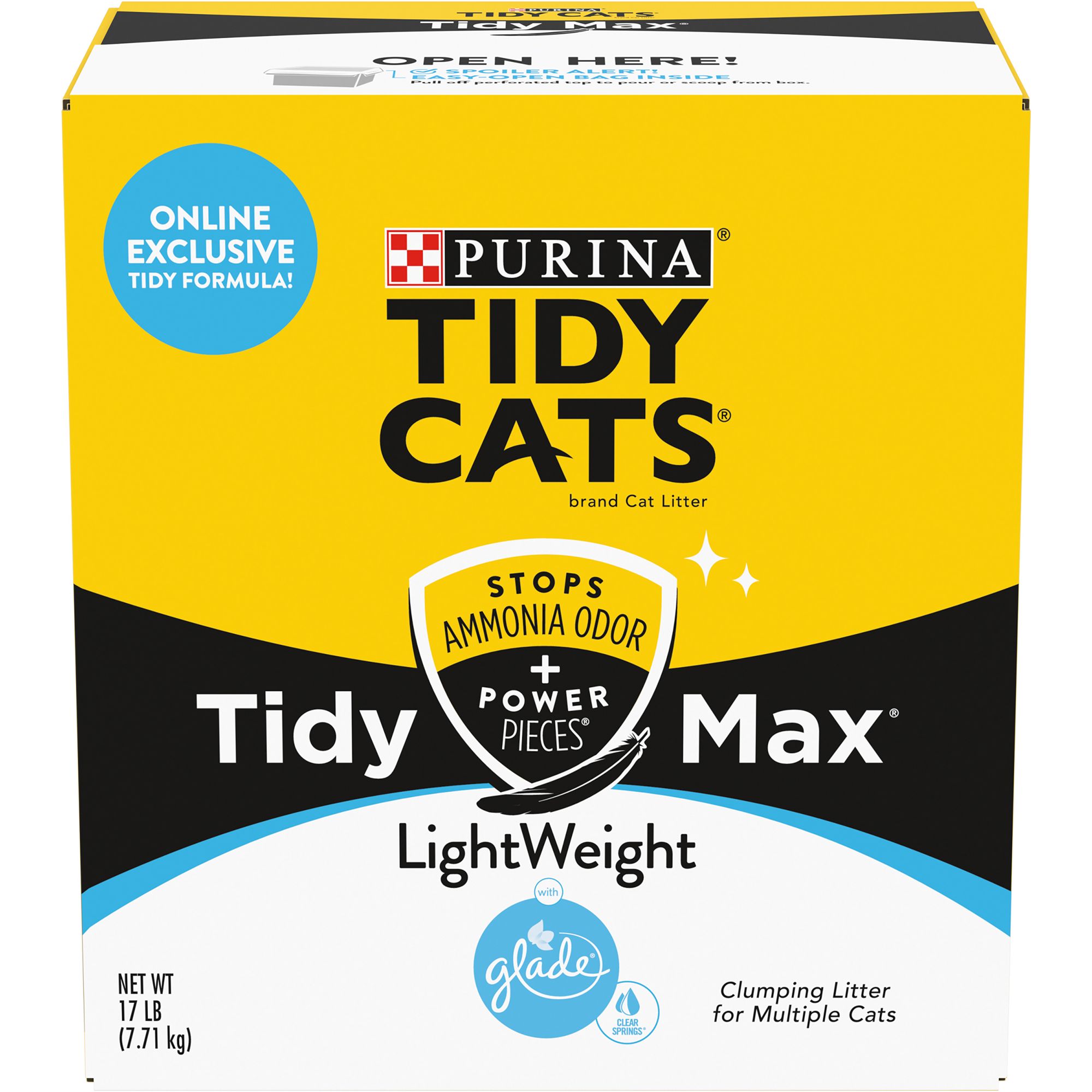 Purina® Tidy Cats® Tidy Max Lightweight with Glade Cat Litter Clear