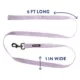 Product Top Paw® Nylon Dog Leash: 6-ft long