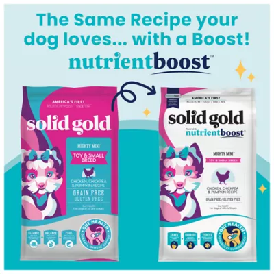 Product Solid Gold Nutrientboost Mighty Mini All Life Stage Dry Dog Food - Chicken