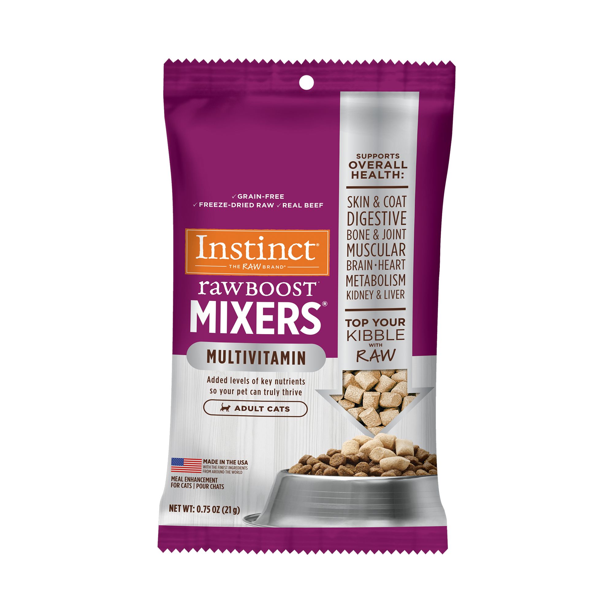 Nature's variety instinct raw boost mixers best sale