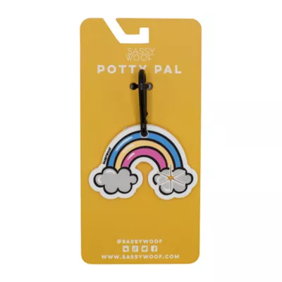 Product Sassy Woof Rainbow Potty Pal Poop Bag Holder