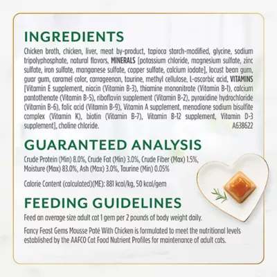Product Fancy Feast® Gems™ Mousse Pate Adult Wet Cat Food - 2 Count
