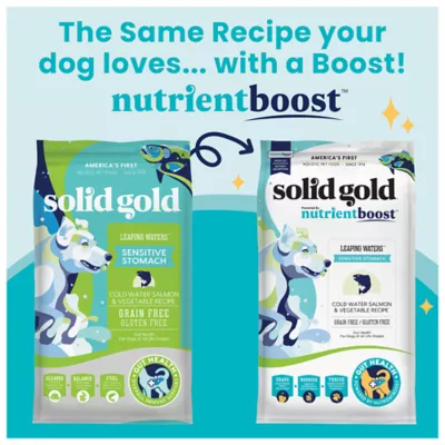 Product Solid Gold Nutrientboost Leaping Waters All Life Stage Dry Dog Food - Salmon