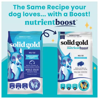 Product Solid Gold Nutrientboost Wolf Cub Puppy Dry Dog Food - Bison