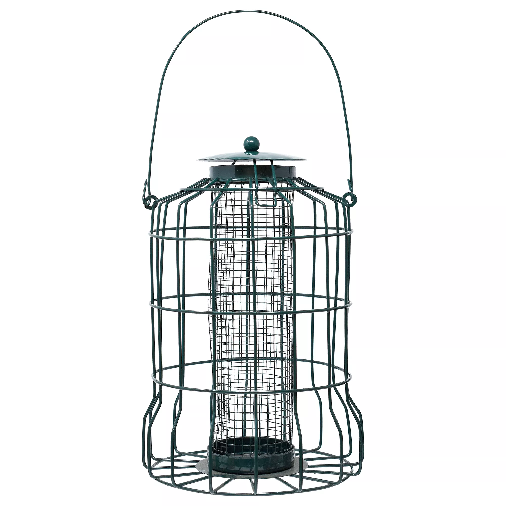 Backyard Essentials Petite Caged Seed Bird Feeder