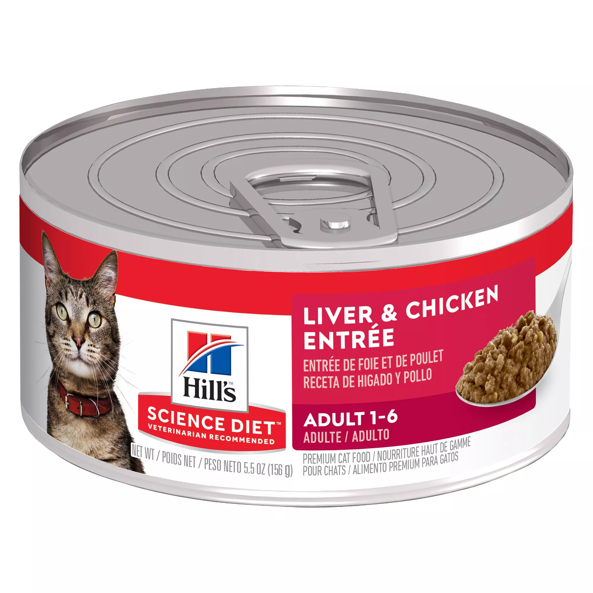 Hill's Science Diet Adult Cat Food - Liver & Chicken Entree