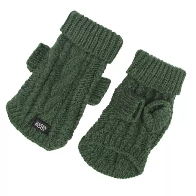 Product Sassy Woof Cable Knit Dog Sweater
