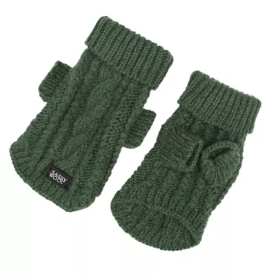 Product Sassy Woof Cable Knit Dog Sweater