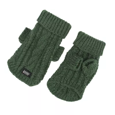 Sassy Woof Cable Knit Dog Sweater - Image 2