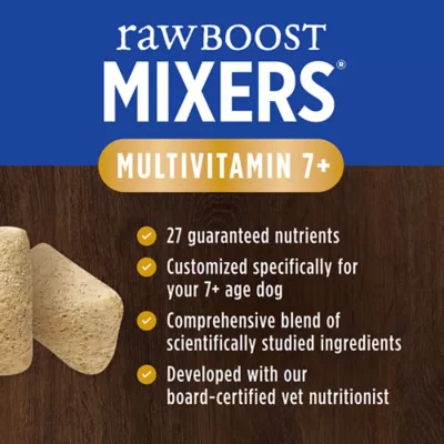 Product Instinct Raw Boost Mixers Multivitamin Freeze-Dried Senior Dog Food Topper - 0.75 Oz.