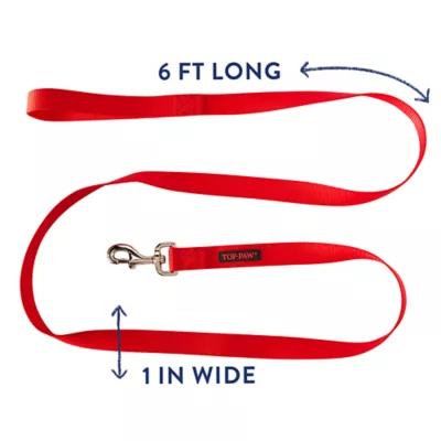 Product Top Paw® Standard Dog Leash: 6-ft long