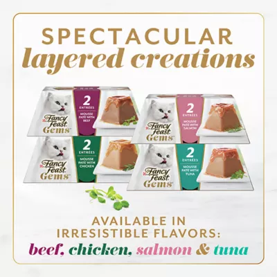 Product Fancy Feast® Gems™ Mousse Pate Adult Wet Cat Food - 2 Count