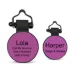 SiliDog The Silent Dog Tag Personalized Silicone Mini Circle Dog & Cat ID Tag image thumbnail 3