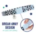 Whisker City® Blue Checkered Easy Release Kitten & Cat Collar image thumbnail 3