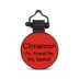 SiliDog The Silent Dog Tag Personalized Silicone Mini Circle Dog & Cat ID Tag image thumbnail 1