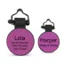 SiliDog The Silent Dog Tag Personalized Silicone Mini Circle Dog & Cat ID Tag image thumbnail 3