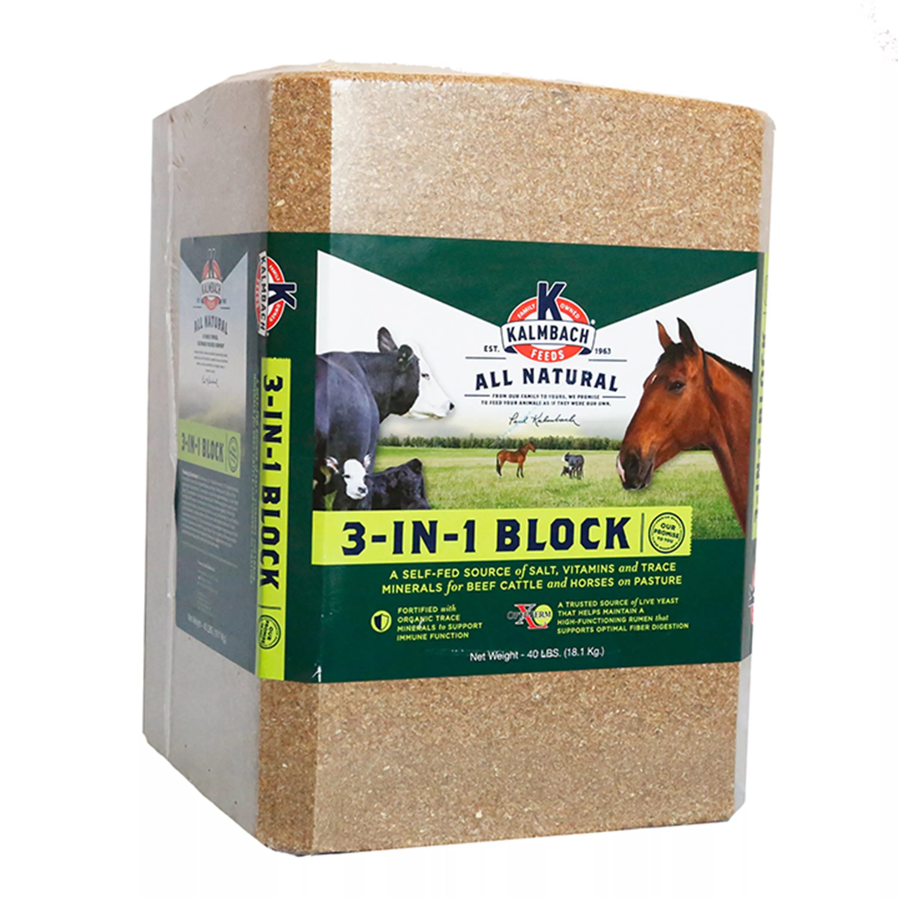 Kalmbach Feeds® 3 - in - 1 Cattle Block Supplement