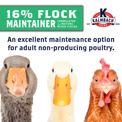 Product Kalmbach Feeds® Flock Maintainer® Pellet