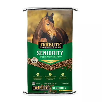 Product Tribute Equine Nutrition® Seniority™ Pellet Horse Feed