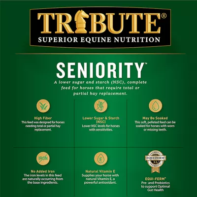 Product Tribute Equine Nutrition® Seniority™ Pellet Horse Feed