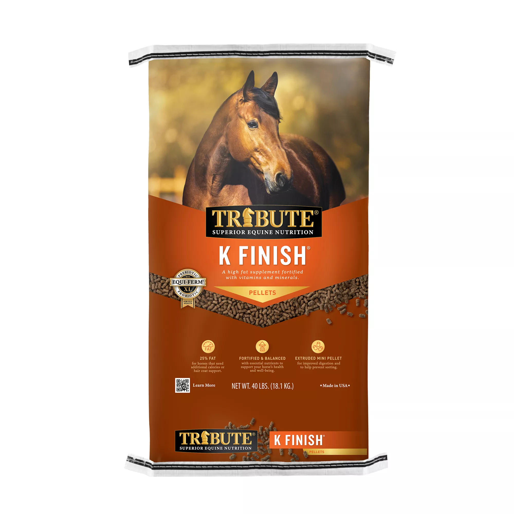 Tribute Equine Nutrition® K Finish® Fat Supplement