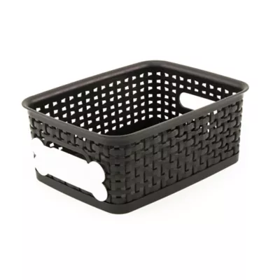 Product Paw Prints Toy Storage Bin with Dry Erase Label