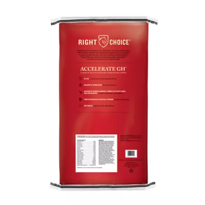 Product Right Choice® Accelerate GH® Horse Feed