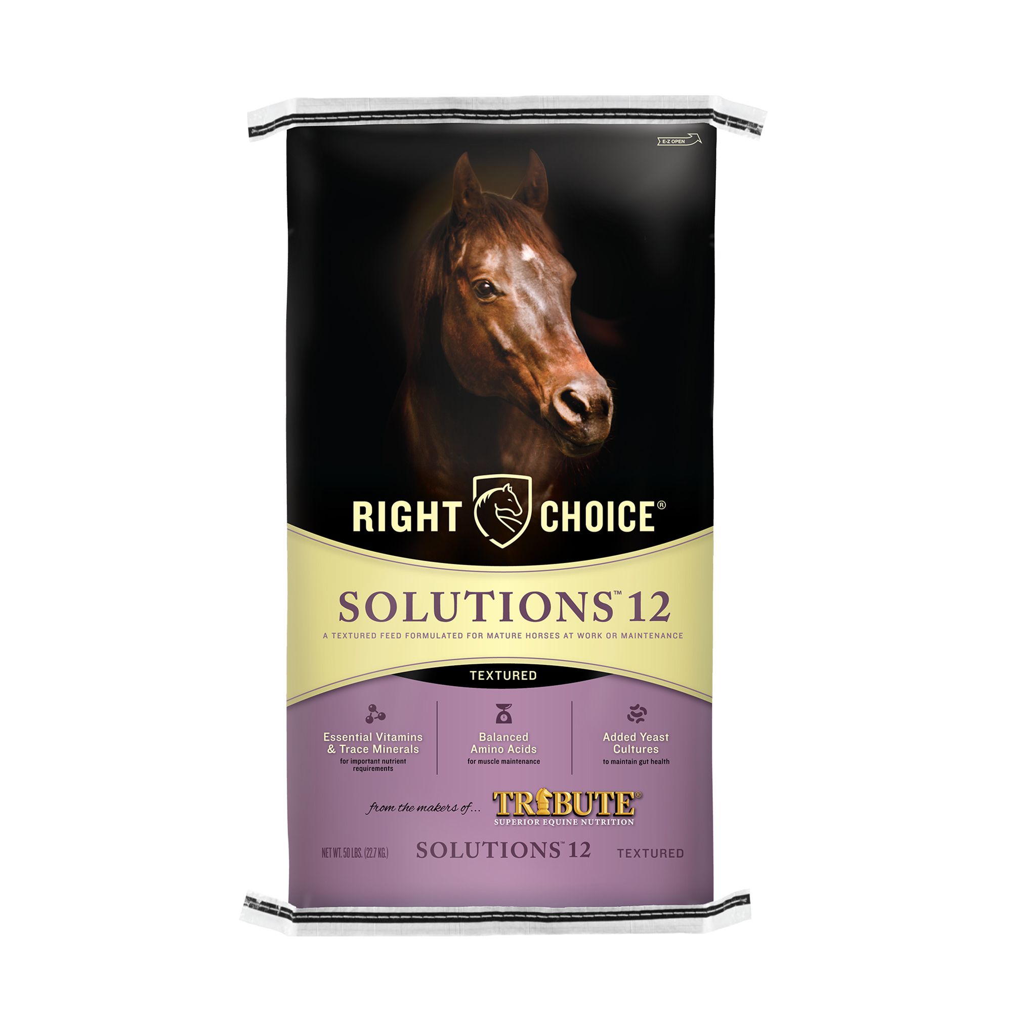 Right Choice® Solutions 12 Textured Horse Feed