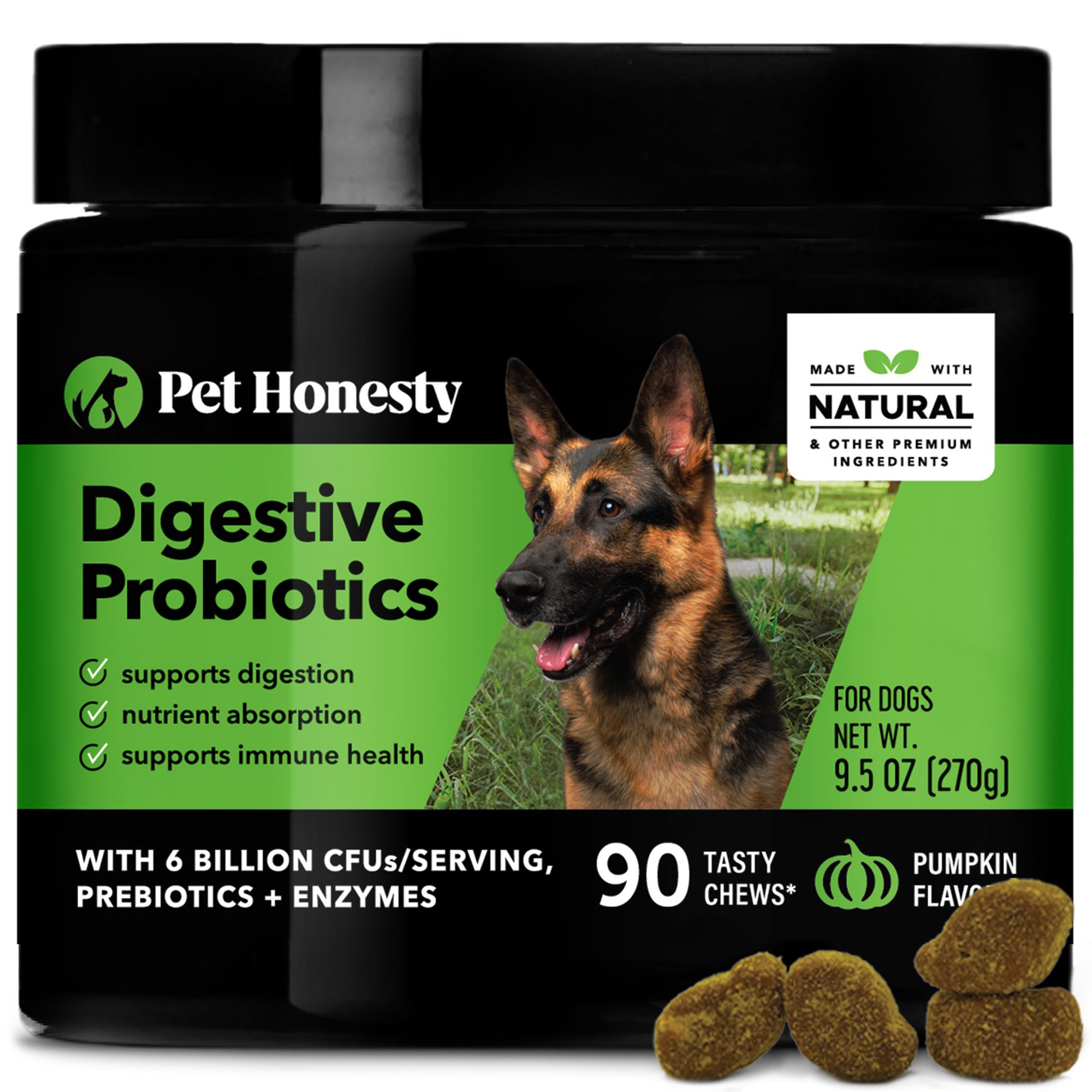 thumbnail image 2 of Youmile Probiotics For Dogs – 120 Soft Chews For Digestion & Itchy Skin Relief. Supports Gut Health For All Breeds & Sizes. 2 of 6