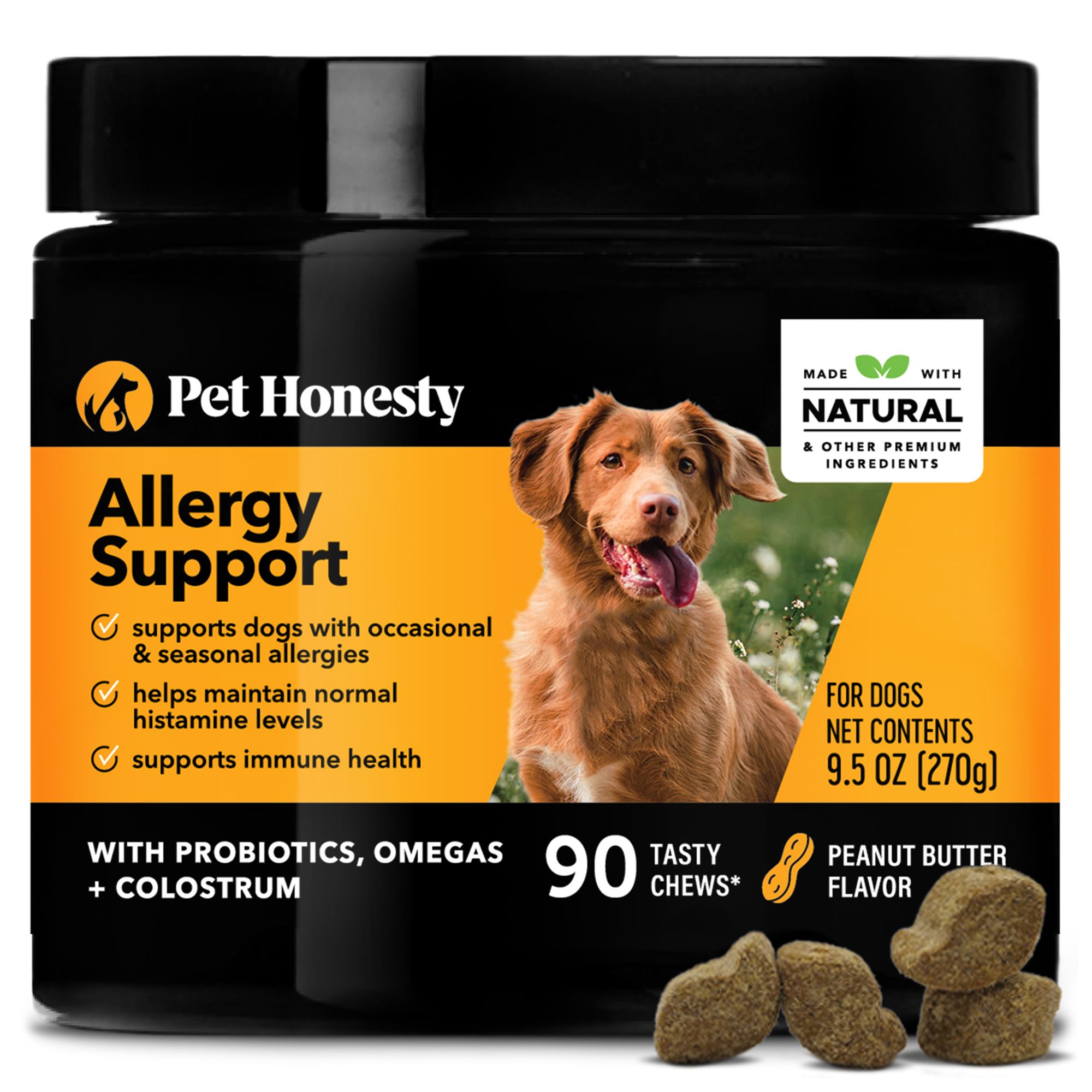 Pet Honesty Allergy Support Soft Chews dog Vitamins