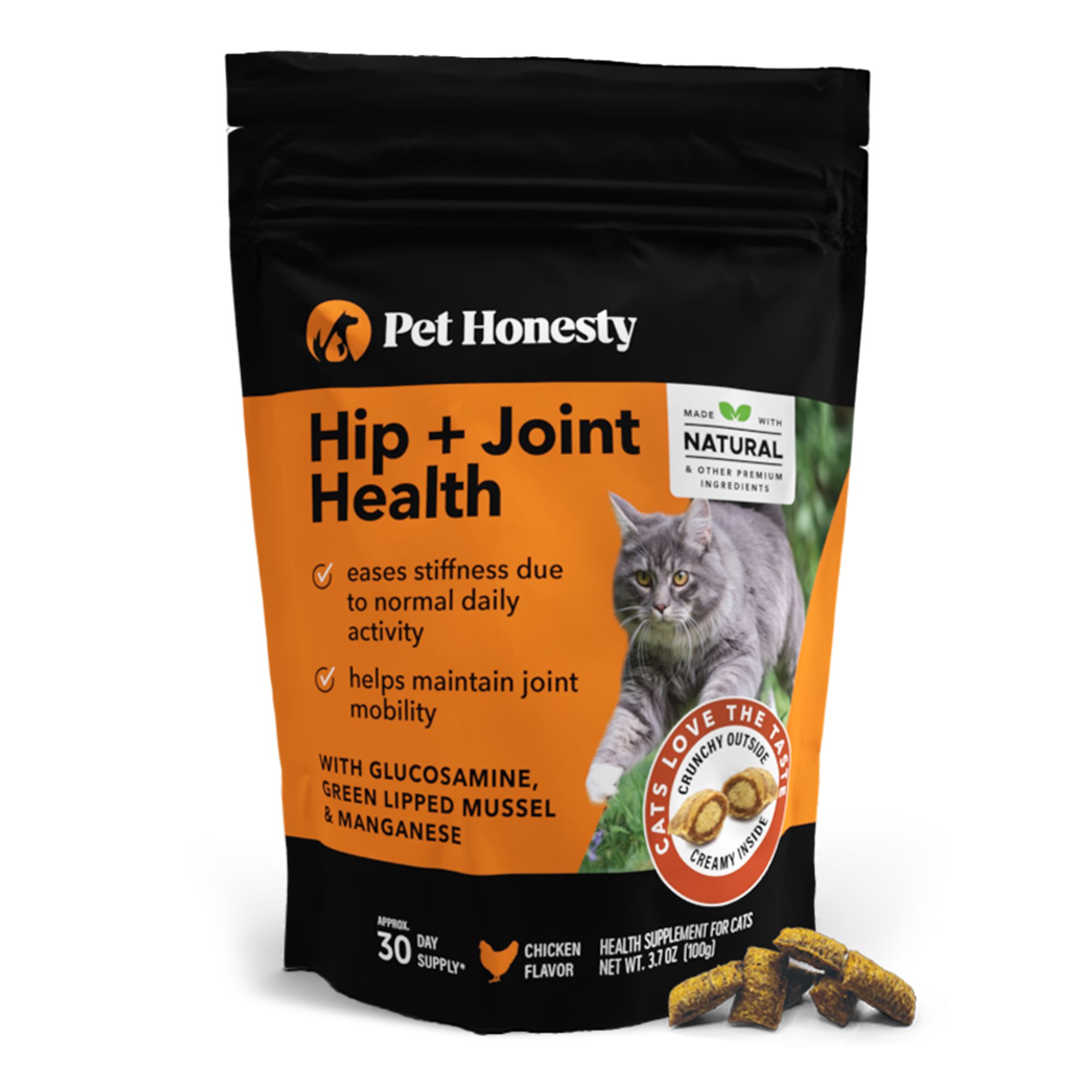 Pet Honesty Hip Joint Chews Supplement for Cats