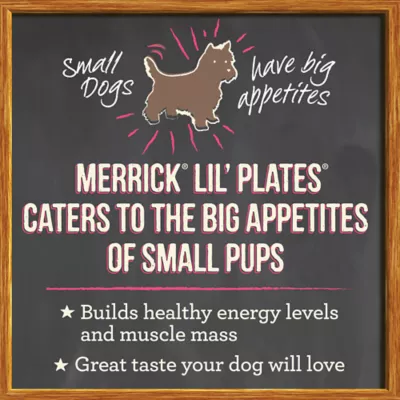 Product Merrick Lil' Plates Petite Pates Small Breed Adult Dog Food - Grain Free