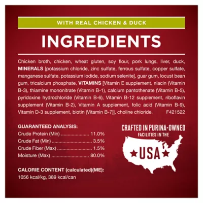 Product Purina ONE® True Instinct Adult Wet Dog Food - High-Protein, Natural, 11.65 lb., Variety Pack