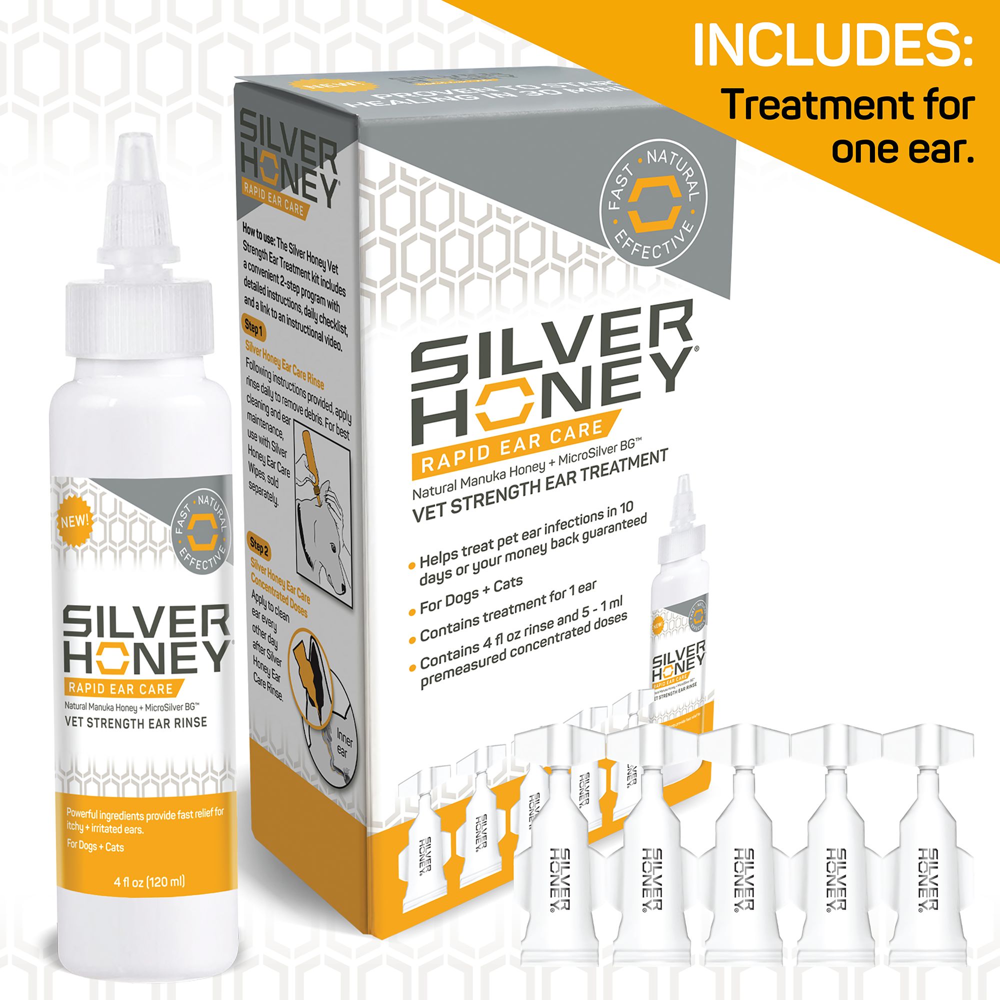 SolaceVet Alcohol-Free Ear Cleaner™