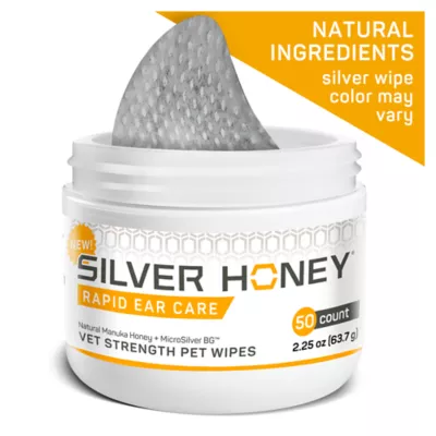 Product Silver Honey ™ Rapid Ear Care Wipes