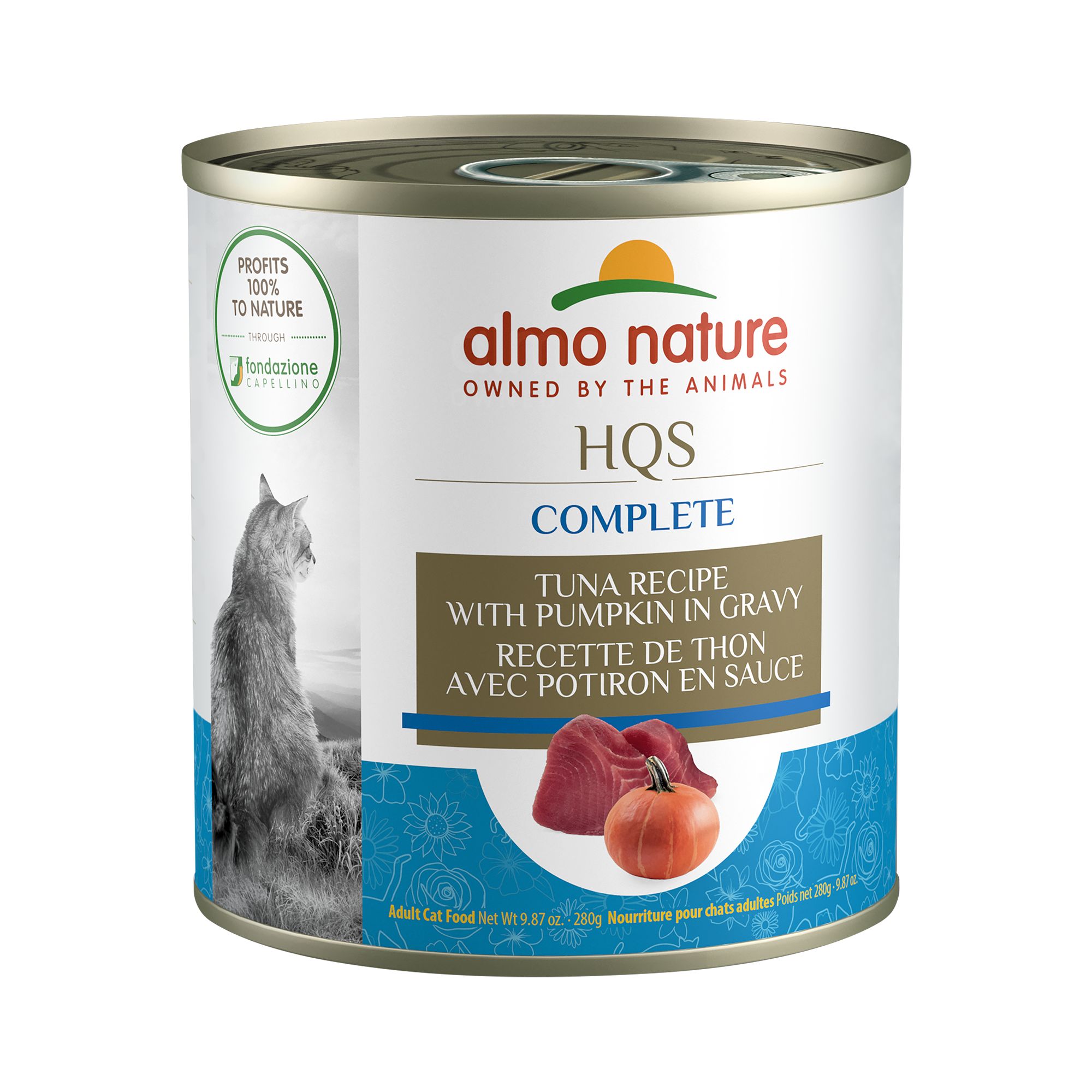 Almo Nature Wet Cat Food Tuna Recipe with Pumpkin cat Wet Food