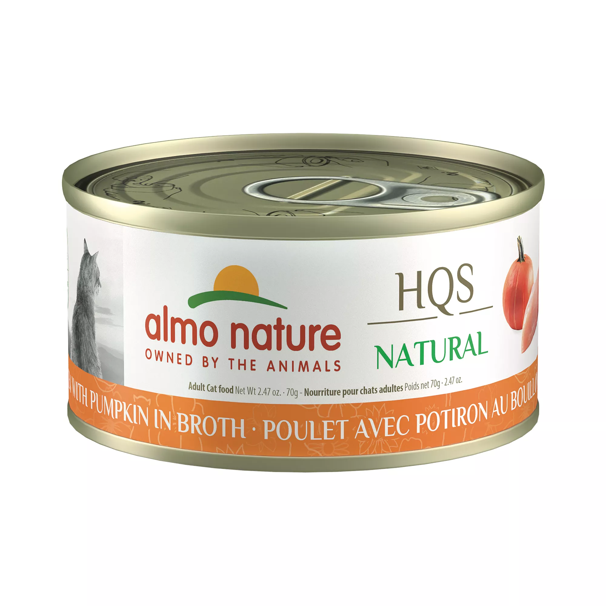 Almo Nature Wet Cat Food - Chicken with Pumpkin in Broth