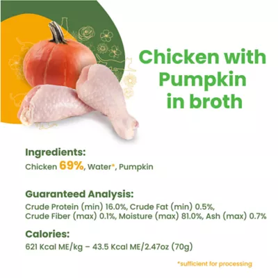 Product Almo Nature Wet Cat Food - Chicken with Pumpkin in Broth