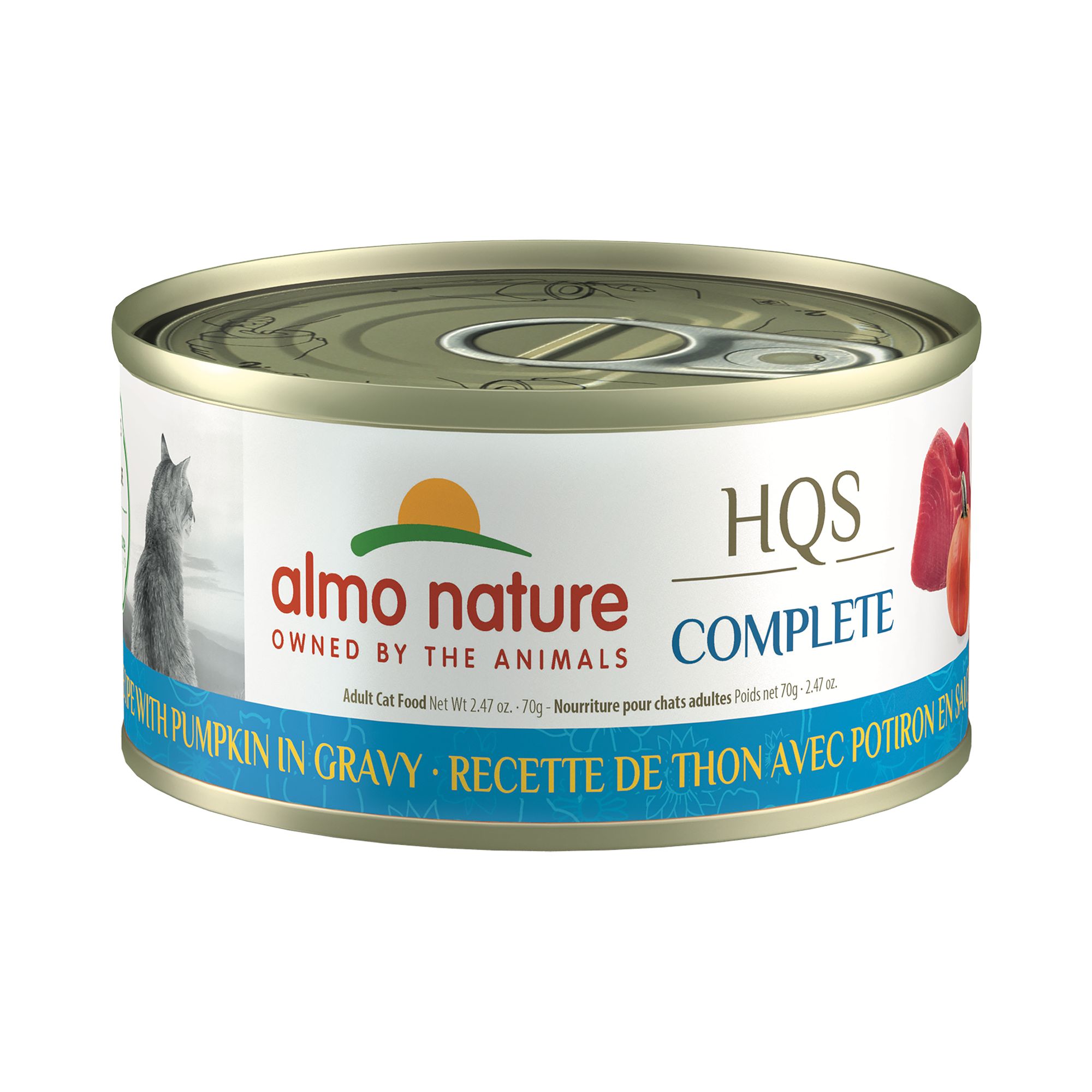 Almo Nature Wet Cat Food Tuna Recipe with Pumpkin cat Wet Food