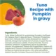 Product Almo Nature Wet Cat Food - Tuna Recipe with Pumpkin