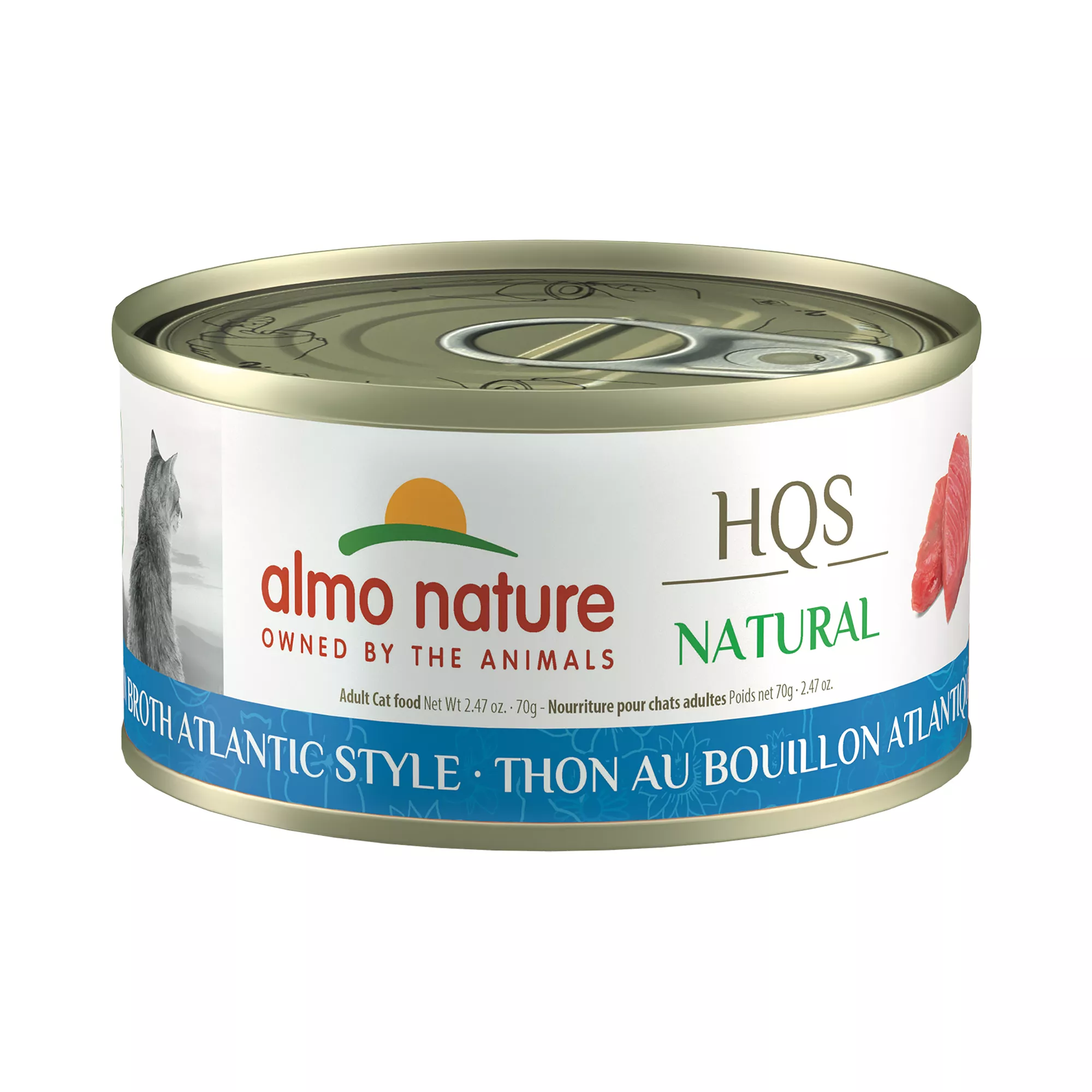 Almo Nature Wet Cat Food - Atlantic Style Tuna in Broth