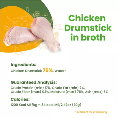 Product Almo Nature Wet Cat Food - Chicken Drumstick in Broth